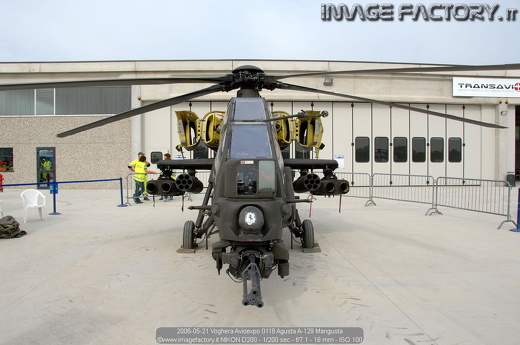 2006-05-21 Voghera Avioexpo 0118 Agusta A-129 Mangusta